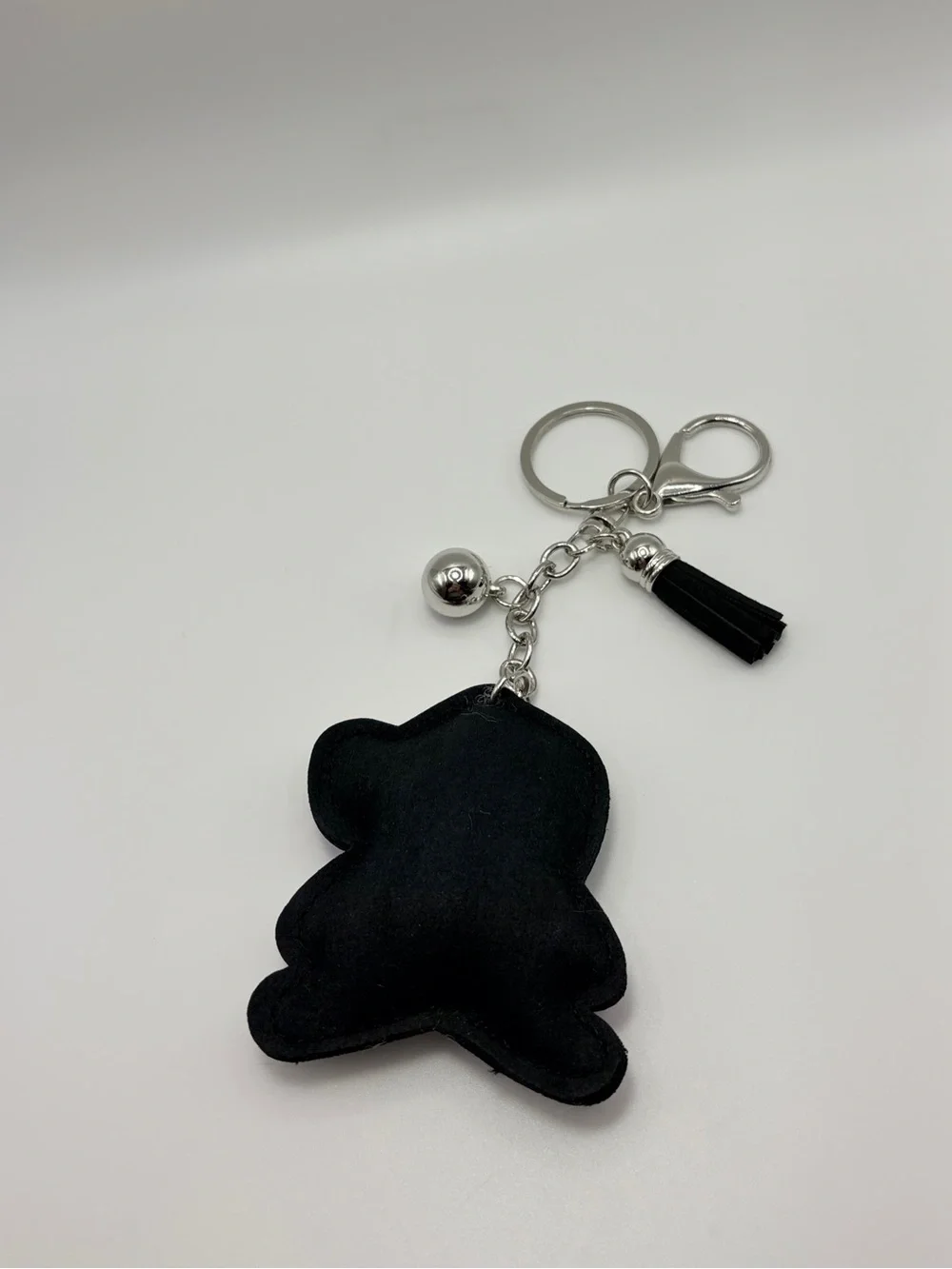 Crystal Skull & Crossbones Keychain Charm
